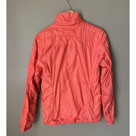 Ortovox Swisswool Piz Bial Reversible Coral Orange Insulating Jacket Women L - Picture 5 of 14